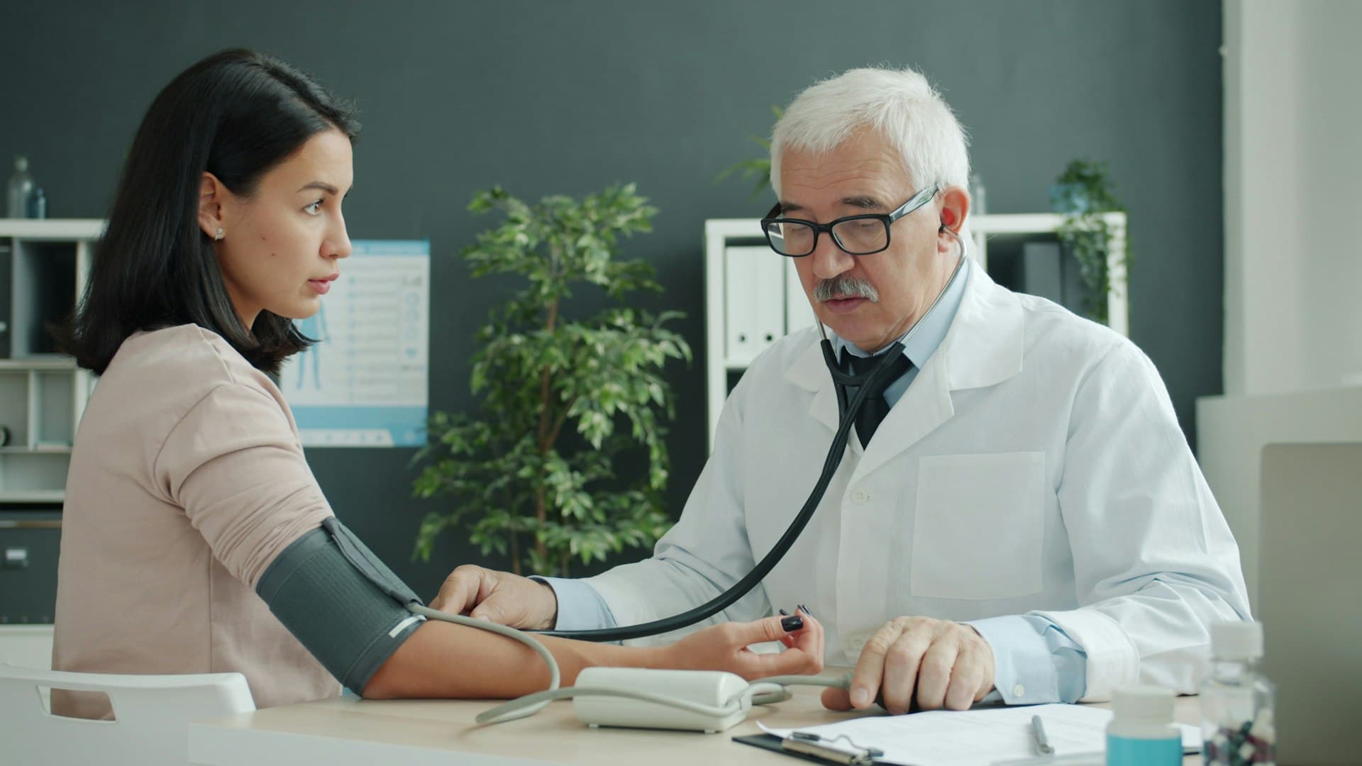 Healthcare doctor providing care to community